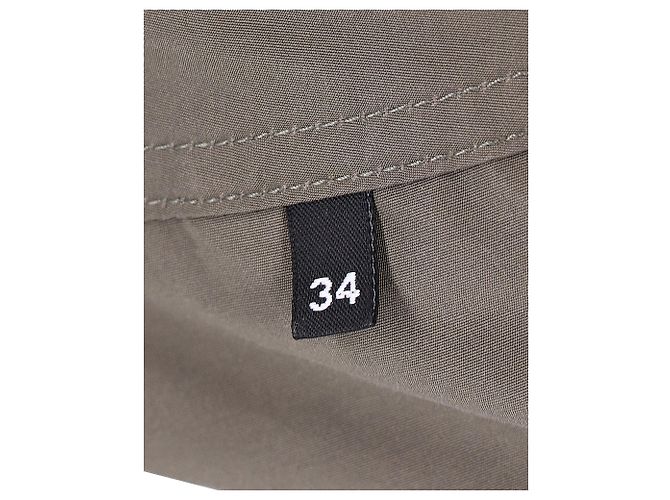 Tom Ford Technical Faille Maßgeschneiderte Shorts aus Khaki-Polyester Grün - Ansicht 7