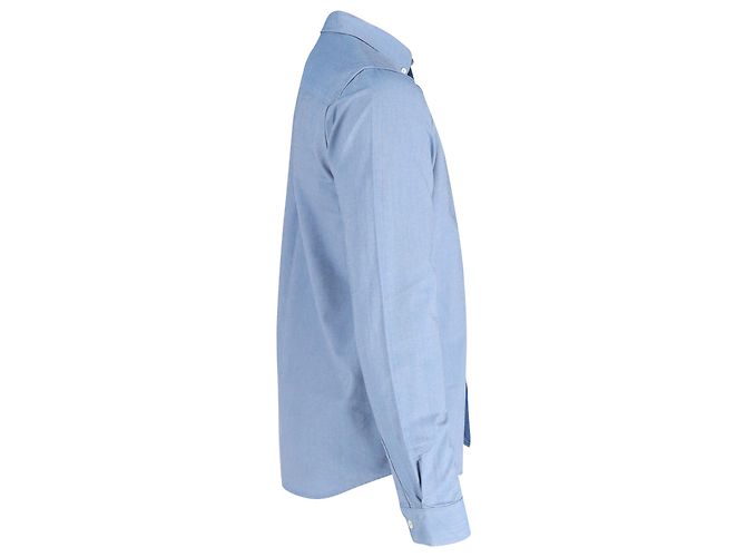 Apc alla.P.C. Camicia classica Oxford in cotone blu - vista 2