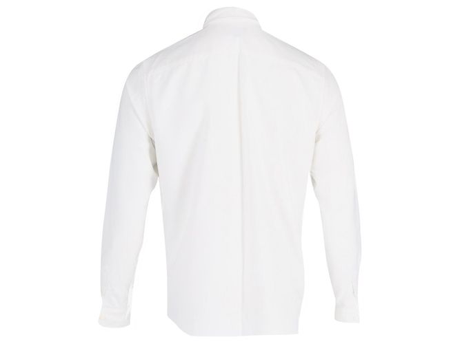 Apc alla.P.C. Camicia classica Oxford in cotone bianco - vista 3