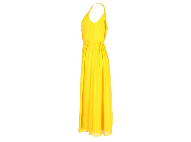 VESTIDO MIDI Jason Wu Amarillo - vista 2