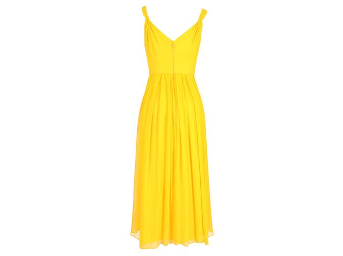 VESTIDO MIDI Jason Wu Amarillo - vista 3