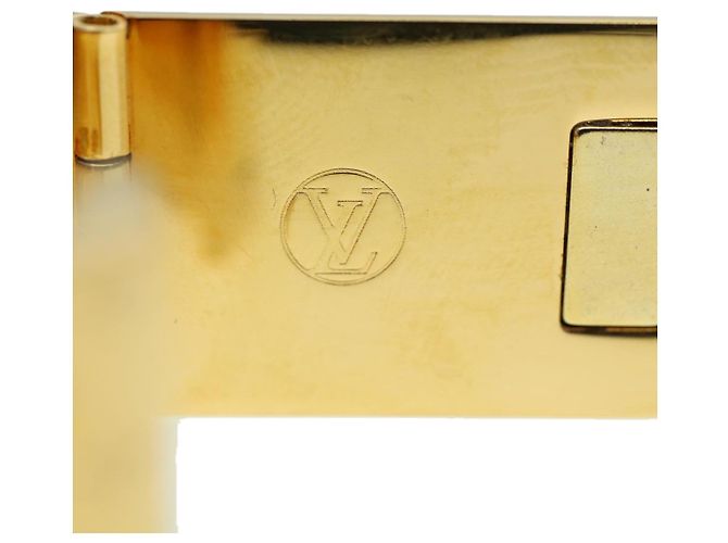 LOUIS VUITTON Nanogram sciarpa anello spilla tono oro M00226 LV Aut 43574 - vista 9