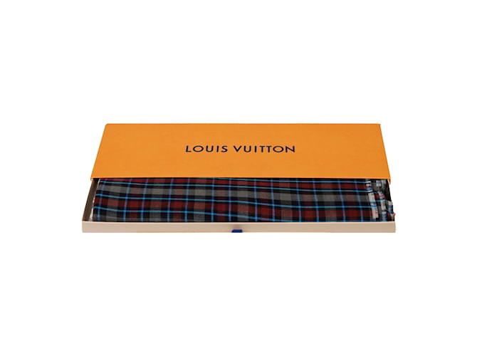 Sciarpa a quadri con monogramma Louis Vuitton Multicolore - vista 6