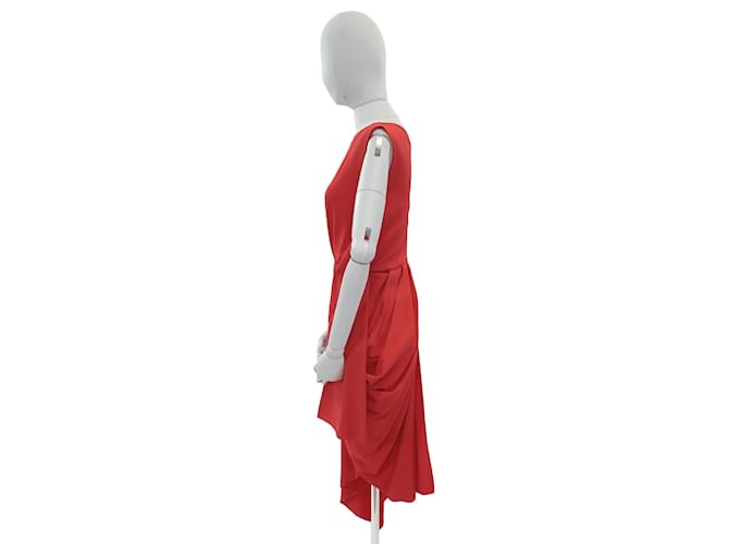 VIONNET Vestidos FR 36 Algodón Roja - vista 2