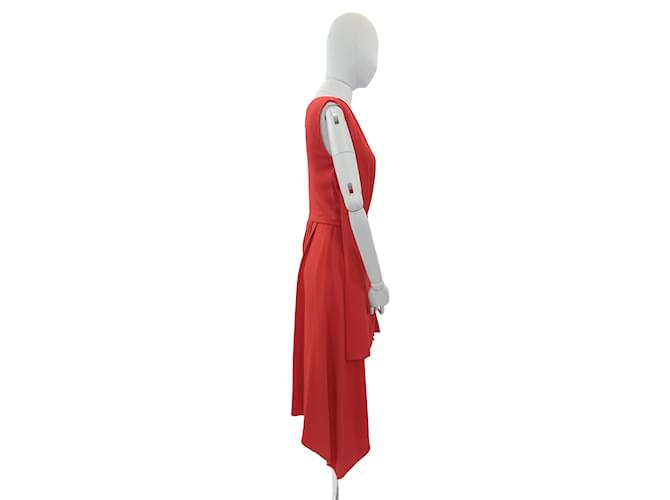 VIONNET Vestidos FR 36 Algodón Roja - vista 4