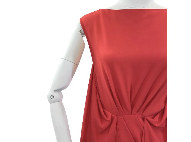 VIONNET Vestidos FR 36 Algodón Roja - vista 5