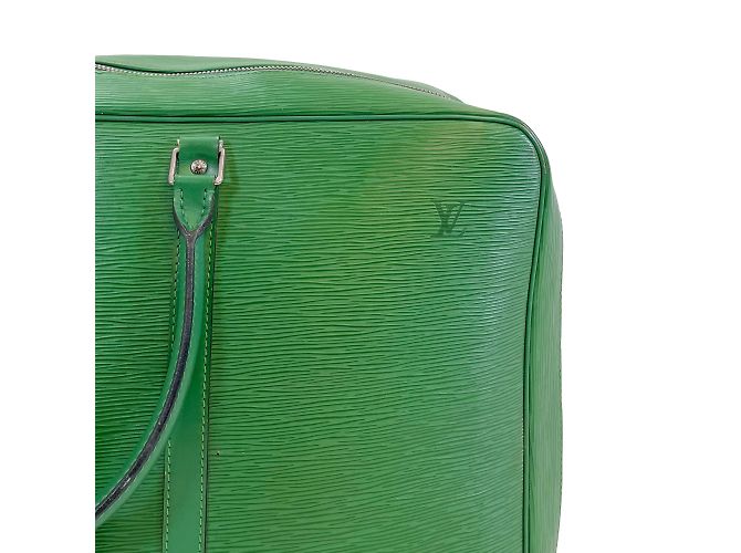 Sirius LOUIS VUITTON Borse da viaggio in pelle Verde - vista 4