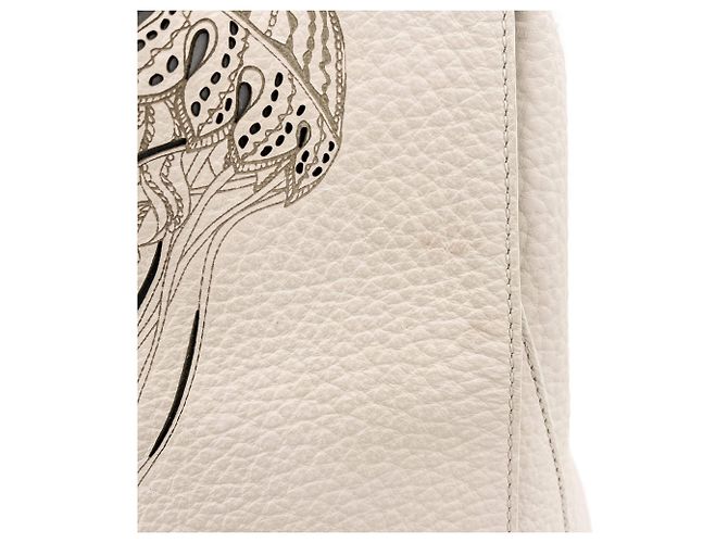 Orciani Borsa a mano Sveva Large in pelle bianca Special Edition Bianco - vista 7