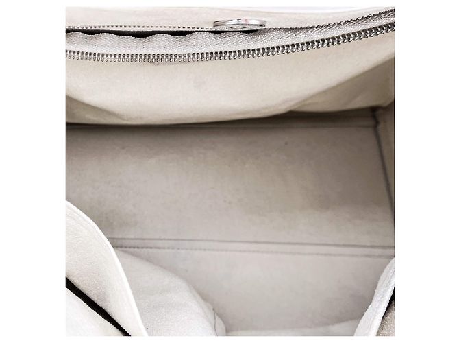 Orciani Borsa a mano Sveva Large in pelle bianca Special Edition Bianco - vista 9