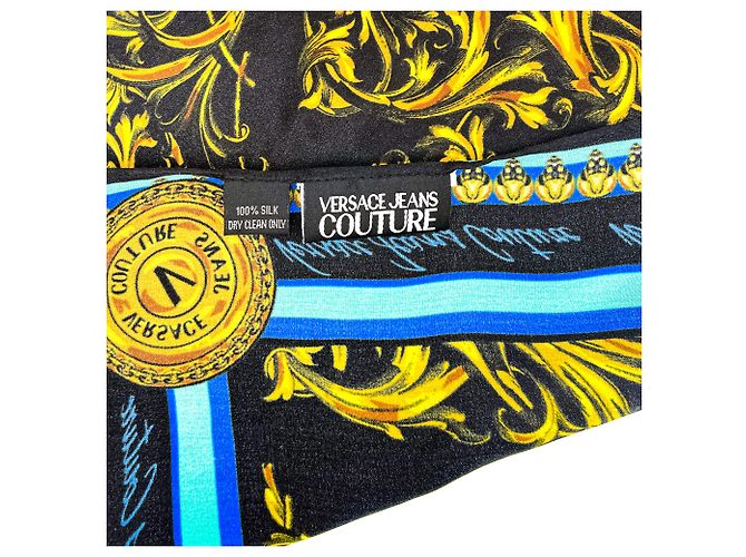 Versace Jeans Couture Foulard Barocco Regalia - vista 3