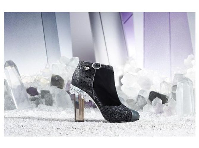 Chanel Tacones de cristal de 2012 pista Verde Verde oscuro - vista 9