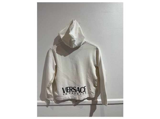 VERSACE Strickwaren T.International XS Baumwolle Weiß - Ansicht 3