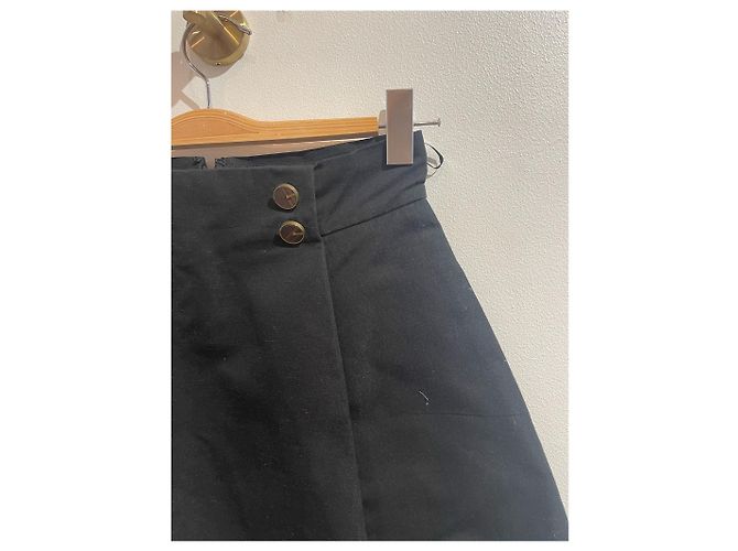 Chloé Gonne CHLOE T.FR 38 Cotone Nero - vista 2
