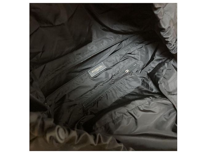 ***Borsa da viaggio Balenciaga Nero Blu navy - vista 6