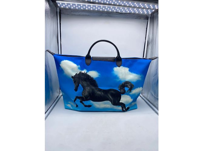 LONGCHAMP Handtaschen T.  Baumwolle - Ansicht 2