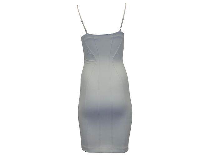 Alexander Wang Korsett-Bodycon-Kleid aus mintgrünem Polyamid - Ansicht 3