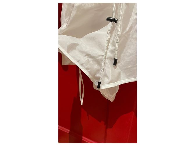 Isabel Marant Lucette mono corto blanco de seda - vista 3