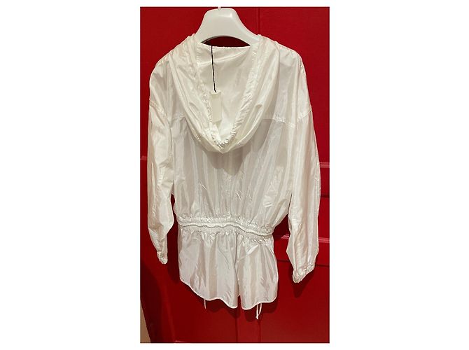 Isabel Marant Lucette mono corto blanco de seda - vista 6
