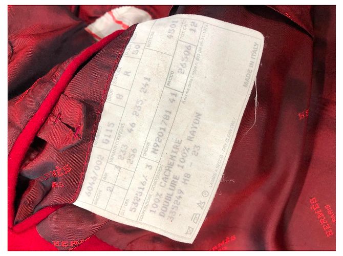 Hermès Blazer Jacken Rot - Ansicht 7