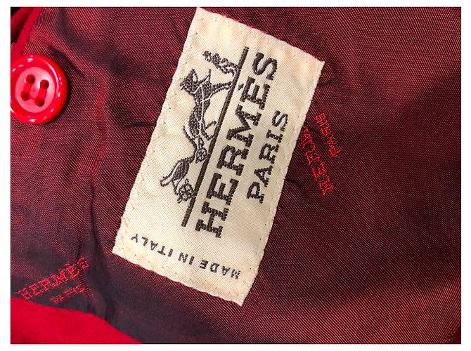 Hermès Blazer Jacken Rot - Ansicht 5