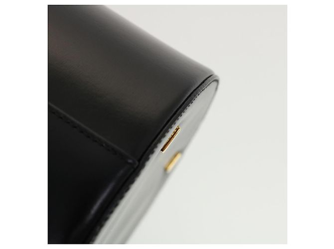Céline Pochette cosmetica CELINE Vanity in pelle nera e oro Auth 43930 Nero D'oro - vista 15