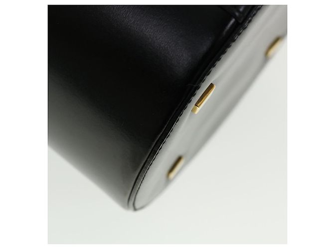 Céline Pochette cosmetica CELINE Vanity in pelle nera e oro Auth 43930 Nero D'oro - vista 16