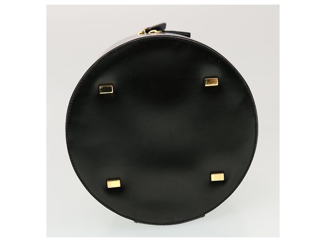 Céline Pochette cosmetica CELINE Vanity in pelle nera e oro Auth 43930 Nero D'oro - vista 5