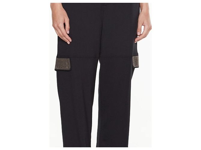 Calça cargo Liu.Jo preta com tachas Preto - vista 3
