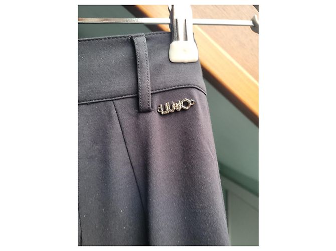 Calça cargo Liu.Jo preta com tachas Preto - vista 7
