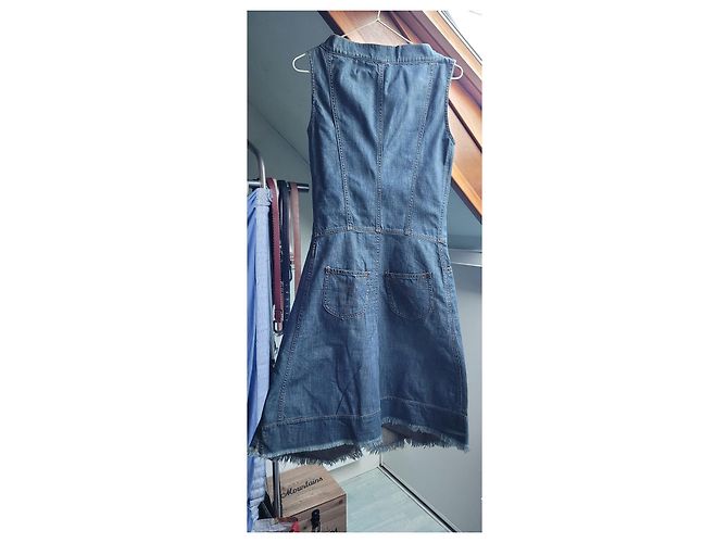 Abito in denim blu Plein Sud - vista 4