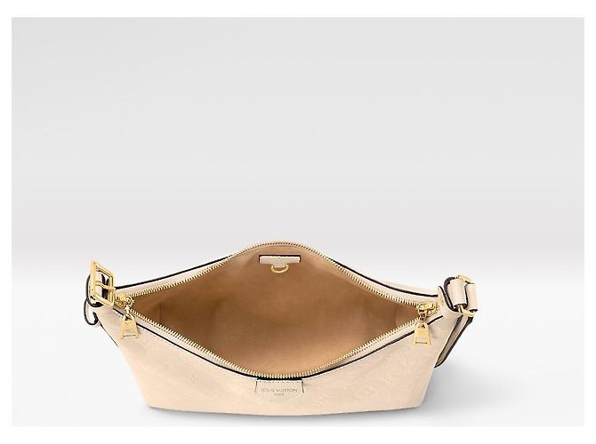 Borsa a mano Louis Vuitton Sac Sport Beige in Pelle - vista 3