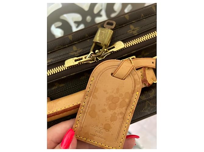 Satellite Louis Vuitton Valigia satellitare 65 Marrone - vista 10