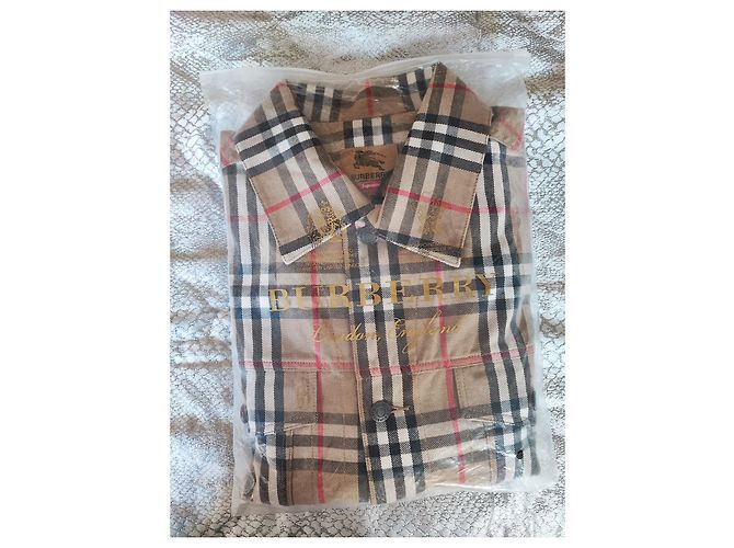 Autre Marque Supreme Jacke aus Baumwolle Beige Größe S - Ansicht 16