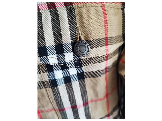 Autre Marque Supreme Jacke aus Baumwolle Beige Größe S - Ansicht 18