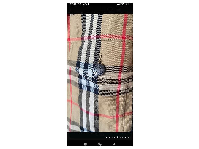 Autre Marque Supreme Jacke aus Baumwolle Beige Größe S - Ansicht 5