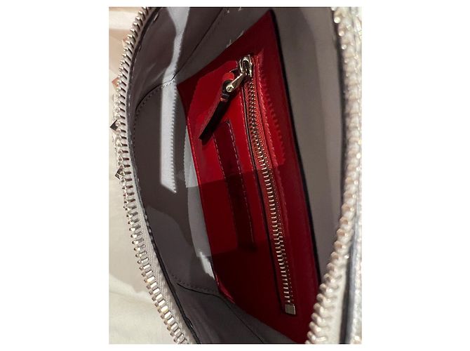 Valentino Garavani Banana Rockstud Spike Argento - vista 5