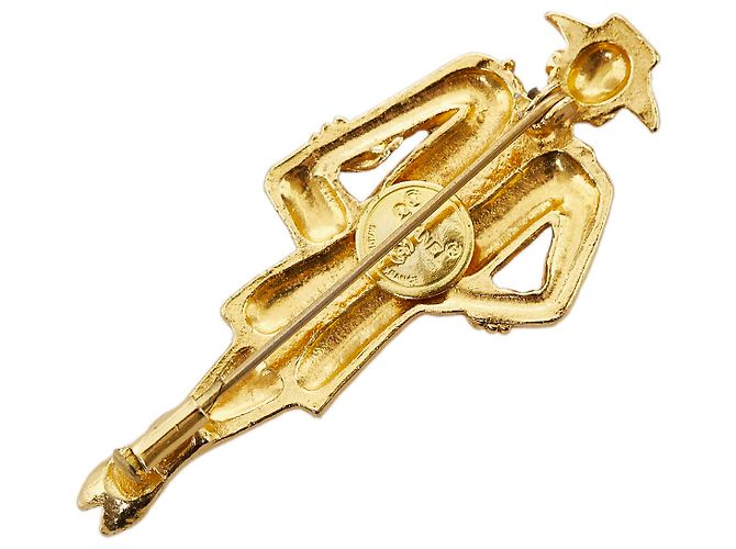 Spilla Chanel Gold Coco Mademoiselle Pin D'oro - vista 2