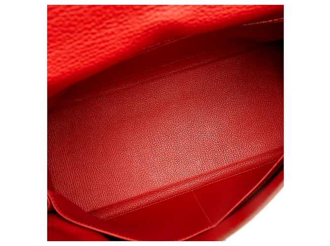Hermès Rosso Togo Kelly 35 - vista 5