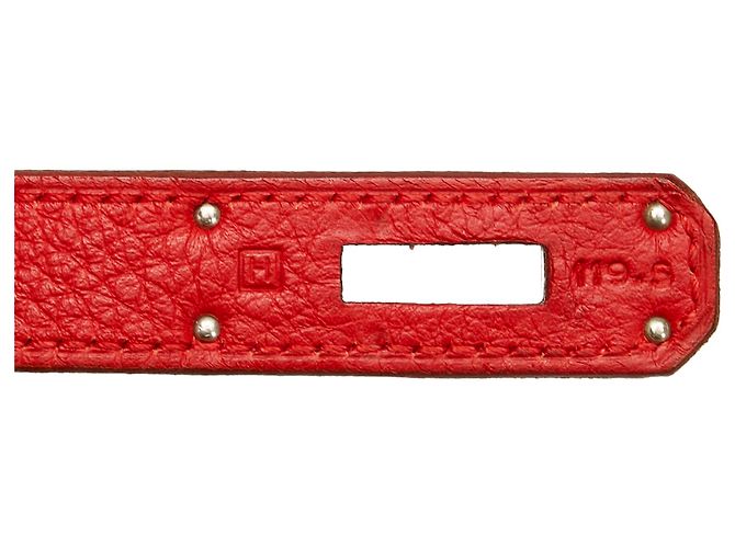 Hermès Rosso Togo Kelly 35 - vista 7