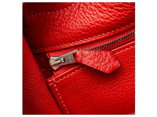 Hermès Rosso Togo Kelly 35 - vista 8