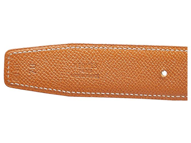Hermès Hermes Cinturón Constance Reversible Negro - vista 4