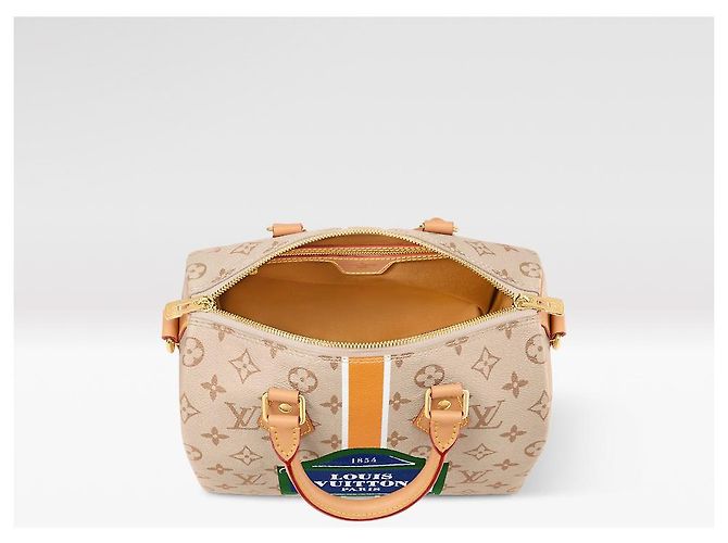 Louis Vuitton LV Speedy Monopaname nuovo Beige - vista 4