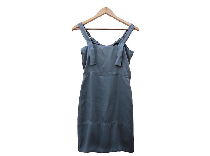 Vestido Chloé de seda verde - vista 2