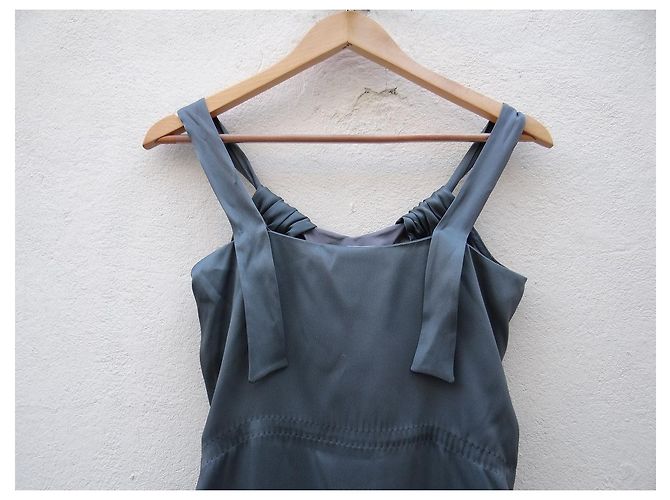 Vestido Chloé de seda verde - vista 9