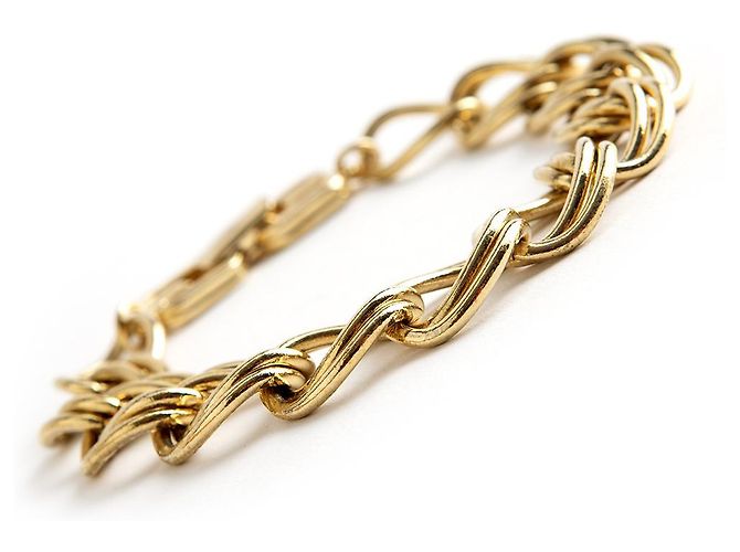 Givenchy Armband aus goldfarbenem Metall Golden - Ansicht 2