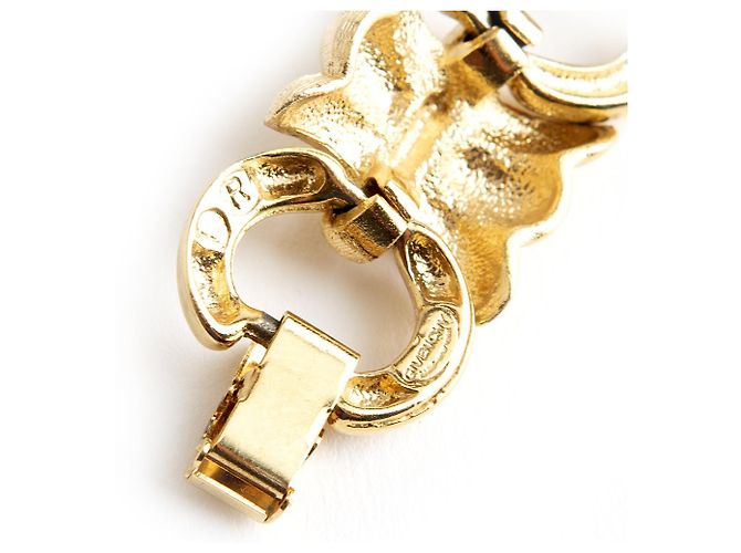 Bracciale a catena in metallo dorato Givenchy D'oro - vista 3