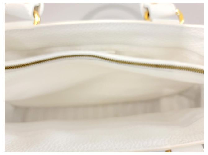 Borsa a mano Céline Boogie in pelle bianca Bianco - vista 7