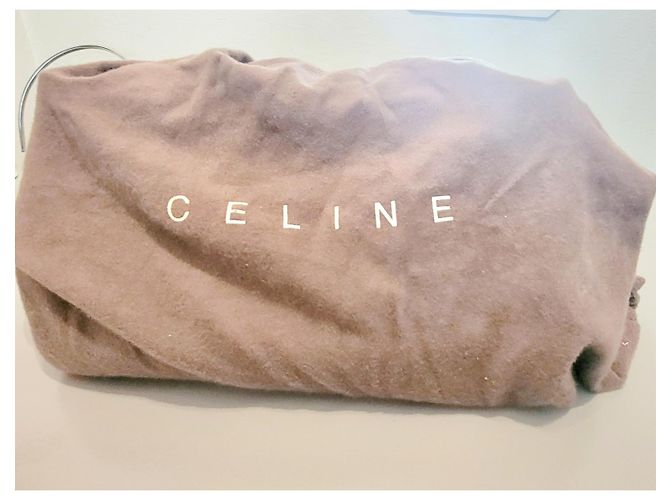 Borsa a mano Céline Boogie in pelle bianca Bianco - vista 9