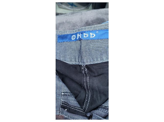 Autre Marque Pantalones OHDD Marco Fantini de algodón con lentejuelas Multicolor - vista 8