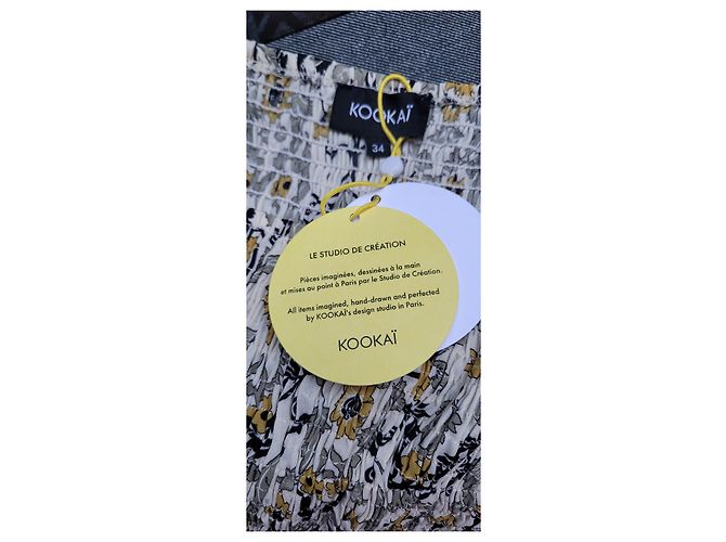 Falda KOOKAÏ Amarilla de Poliéster Amarillo - vista 3